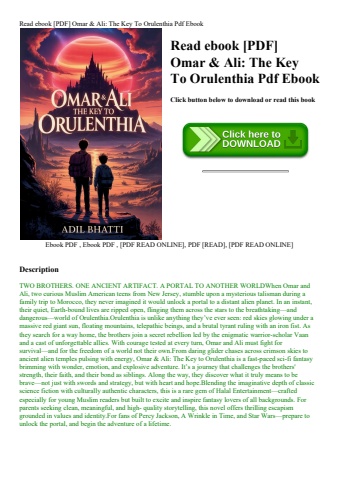 read ebook [pdf] omar & ali the key to orulenthia pdf ebook