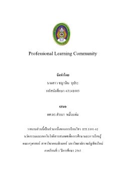 Professional Learning Community