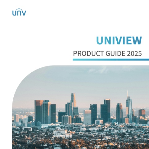 Uniview Product guide 2025