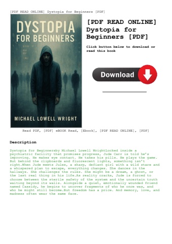 [pdf read online] dystopia for beginners [pdf]