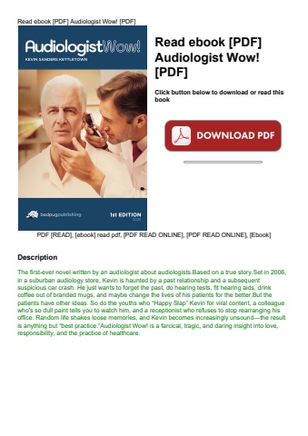 read ebook [pdf] audiologist wow! [pdf]