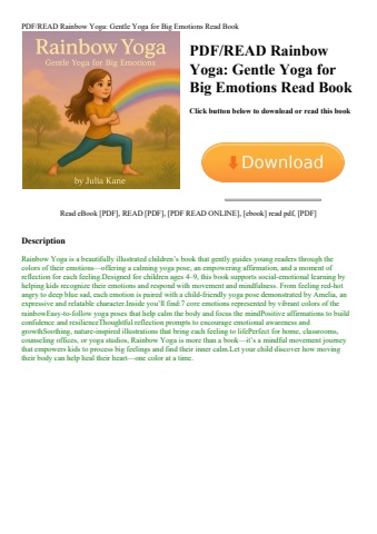 pdfread rainbow yoga gentle yoga for big emotions read book