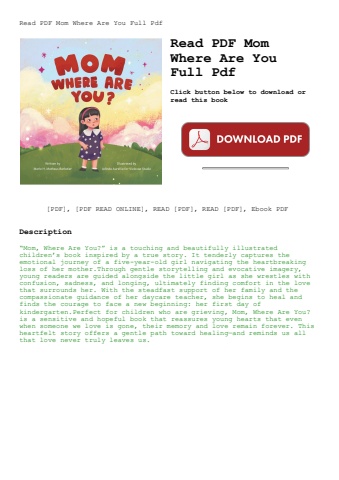 read pdf mom where are you full pdf