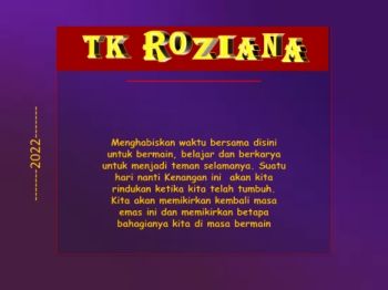 BUKEN TK ROZIANA 2022