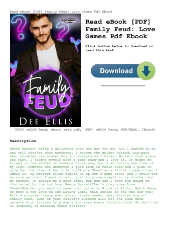 read ebook [pdf] family feud love games pdf ebook