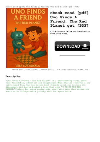 ebook read [pdf] uno finds a friend the red planet get [pdf]