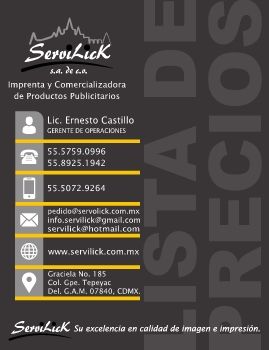 LISTA 2022 SERVILICK