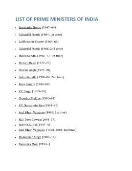 Pms of india final