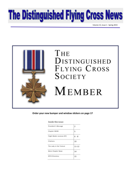 DFCS News Magazine Spring 2015