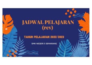 JADWAL KELAS 22-23