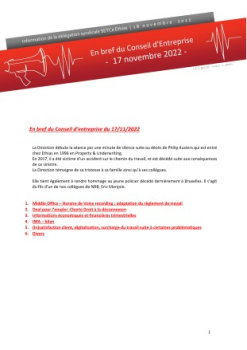 En Bref CE 17 11 22