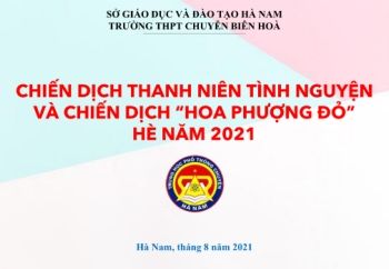 Tong ket chien dich He 2021 - THPT Chuyen Bien Hoa