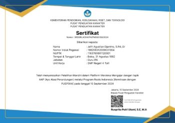 SertiFIKAT DAN SUKET SELESAI TOPIK