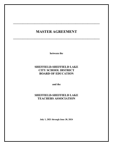 SSLTA MASTER AGREEMENT 2021-2024