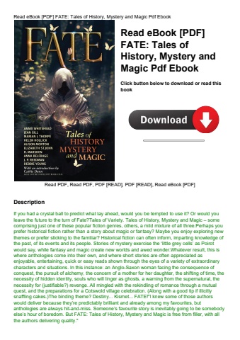 read ebook [pdf] fate tales of history  mystery and magic pdf ebook