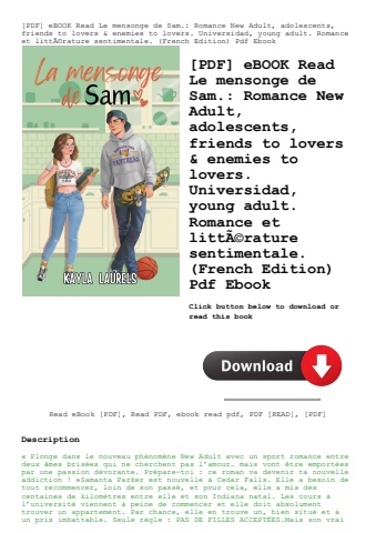 [pdf] ebook read le mensonge de sam