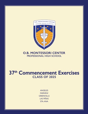 Senior High School Graduation Program AY2024-2025