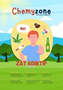 E-Magazine Zat Adiktif Berorientasi Literasi Kimia (CHEMYZONE)