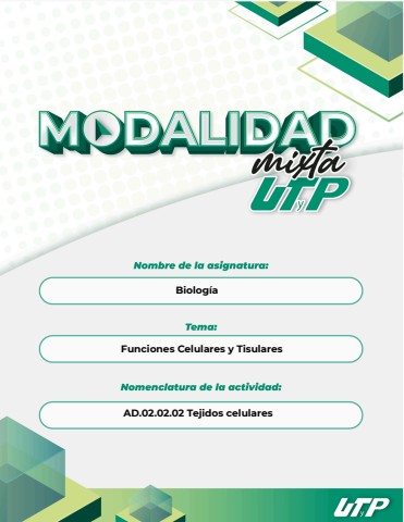 AD.02.02.02 Tejidos celulares