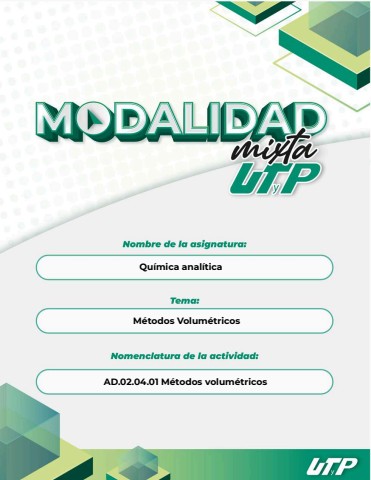 AD.02.04.01 Métodos volumétricos