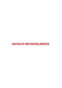 ANTALYA REFERANSLARI