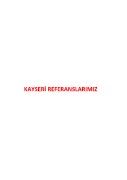 KAYSERİ REFERANSLARI