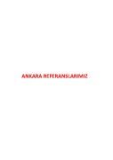 ANKARA REFERANSLARI