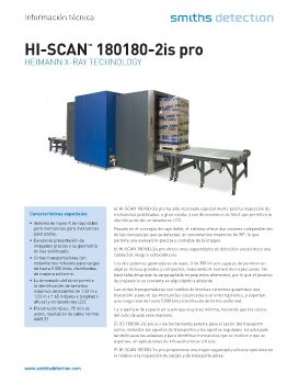 Espanol - Smiths Heimann HI-SCAN 18018-2is pro