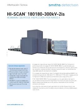 Espanol - Smiths Heimann HI-SCAN 180180-300kV-2is