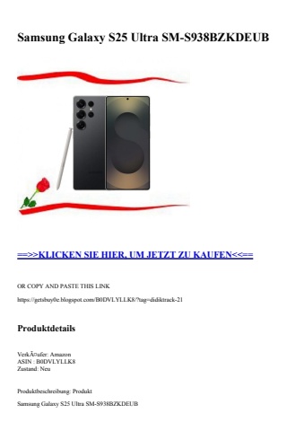 6483 samsung galaxy s25 ultra sm-s938bzkdeub