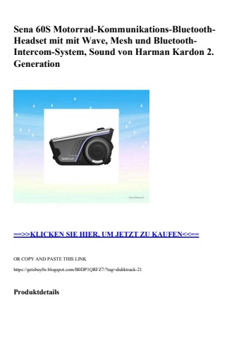 0895 sena 60s motorrad-kommunikations-bluetooth-headset mit mit wave  mesh und bluetooth-intercom-system