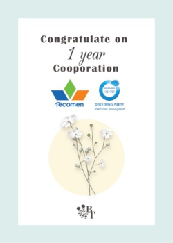 Happy 1 year cooperation