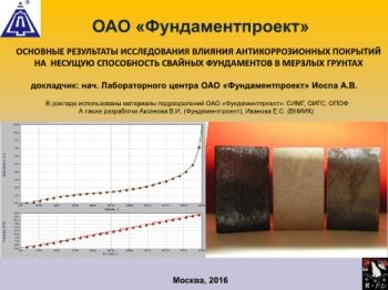 Презентация Фундаментпроект Противопучинные материалы ОСПТ Reline Иоспа АВ