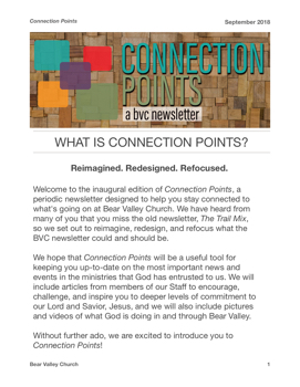 Connection Points September 2018