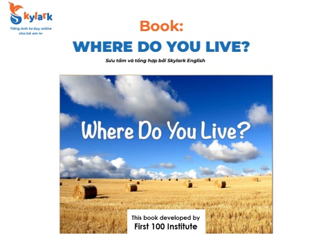 Book  WHERE DO YOU LIVE