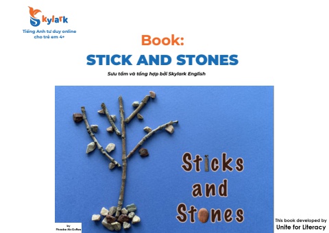 Book Stick and Stones