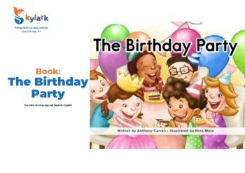 Book  The Birthday Party_Neat