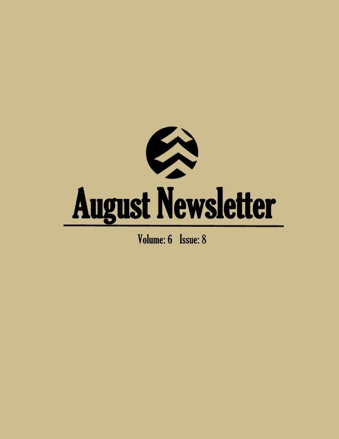 August 2017 Newsletter