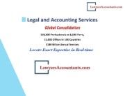 Law and Accounting - Global Internet Consolidation 1