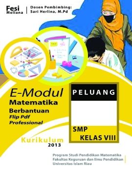 e-modul matematika pada materi peluang kelas 8 smp