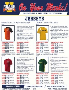 BrandU Soccer Catalog 2018