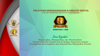 Sandek Mobile Academy-Pelatihan Pamong Budaya