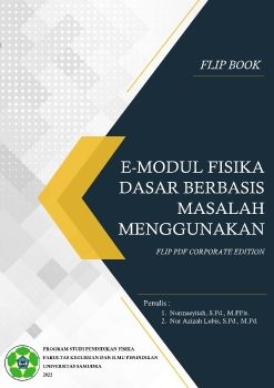 E-Modul Fisika Dasar Berbasis Masalah Menggunakan FLIP PDF Corporate Edition
