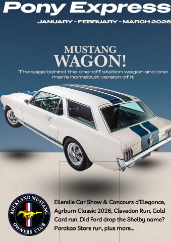 Auckland Mustang January February March
