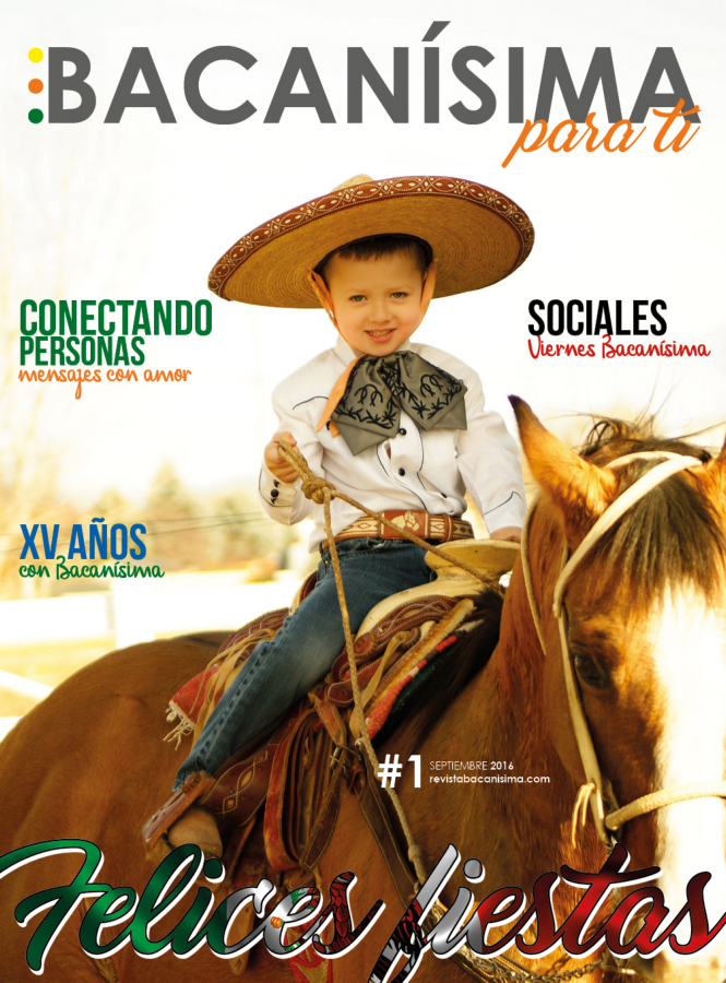 Revista Bacanisima SEPTIEMBRE 2016