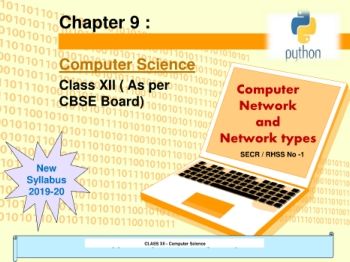 Class XII Computer Science - Network Concepts