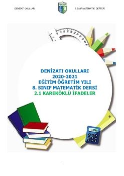 8.sınıf - matematik 2.ünite köklü sayılar (1)_Neat