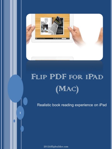 Flip PDF for iPad mac