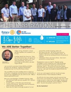 District 6690 Newsletter March