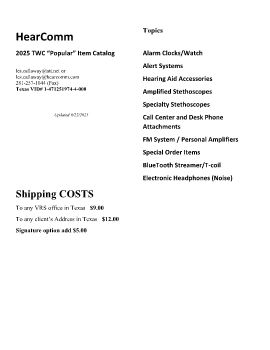 web catalog 9 22 2025